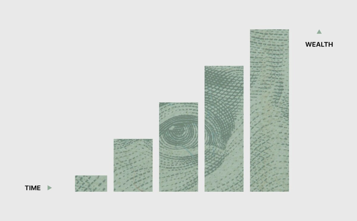 お金と健康のグラフ